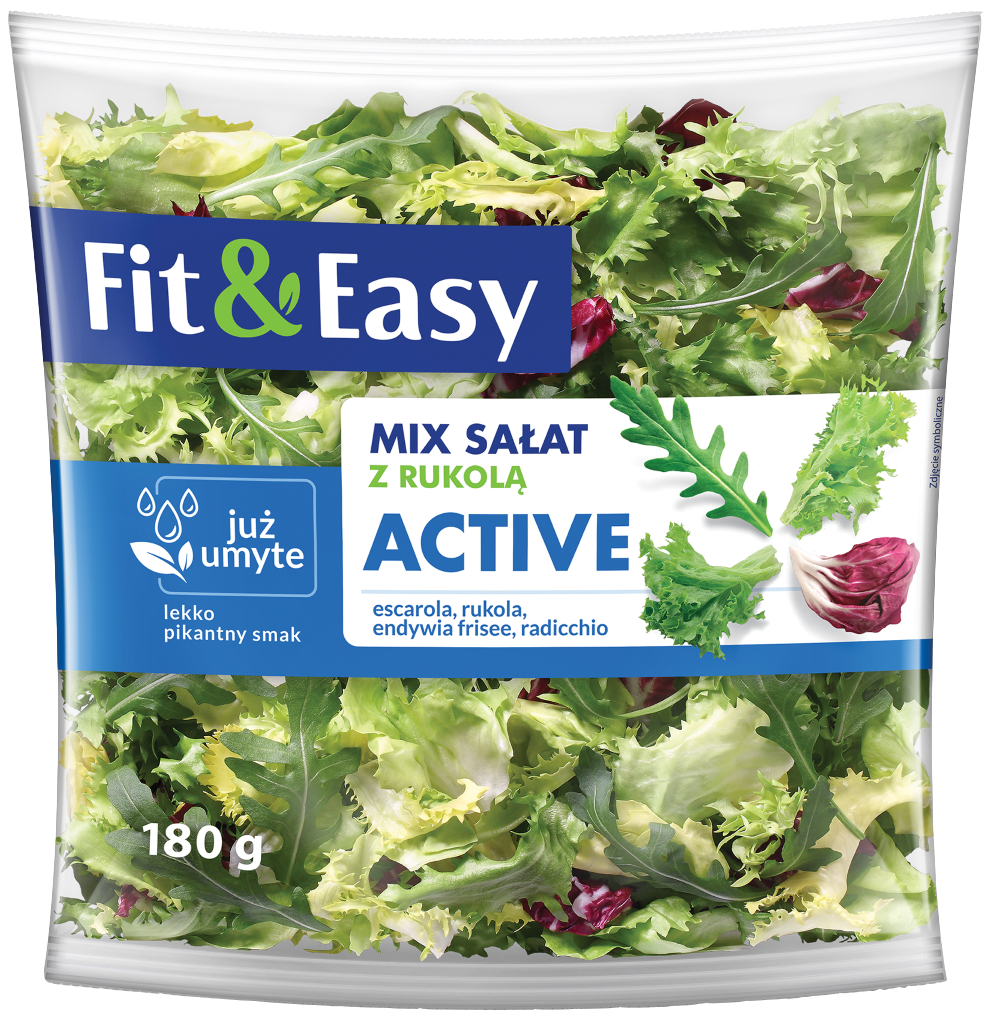 Mix sałat z rukolą Green Factory 180g widok 1