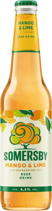 Napój piwny Somersby man lim 400ml 4,5% but. bzzw. widok główny 
