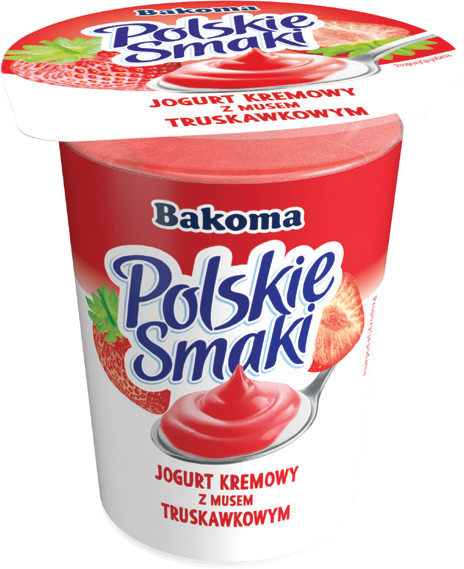 Jogurt kremowy z musem Polskie Smaki 120g mix widok 2