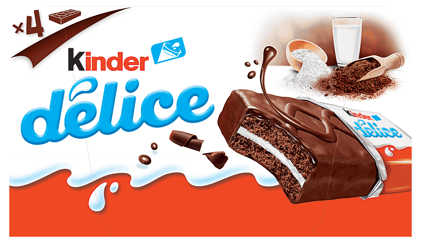 Kinder Delice 4x39g widok 1