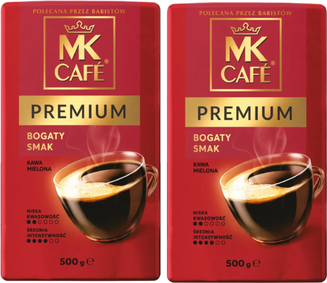 Kawa mielona MK Cafe Premium 500g widok 1
