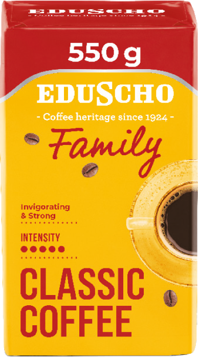Kawa mielona Eduscho Family 550g widok główny