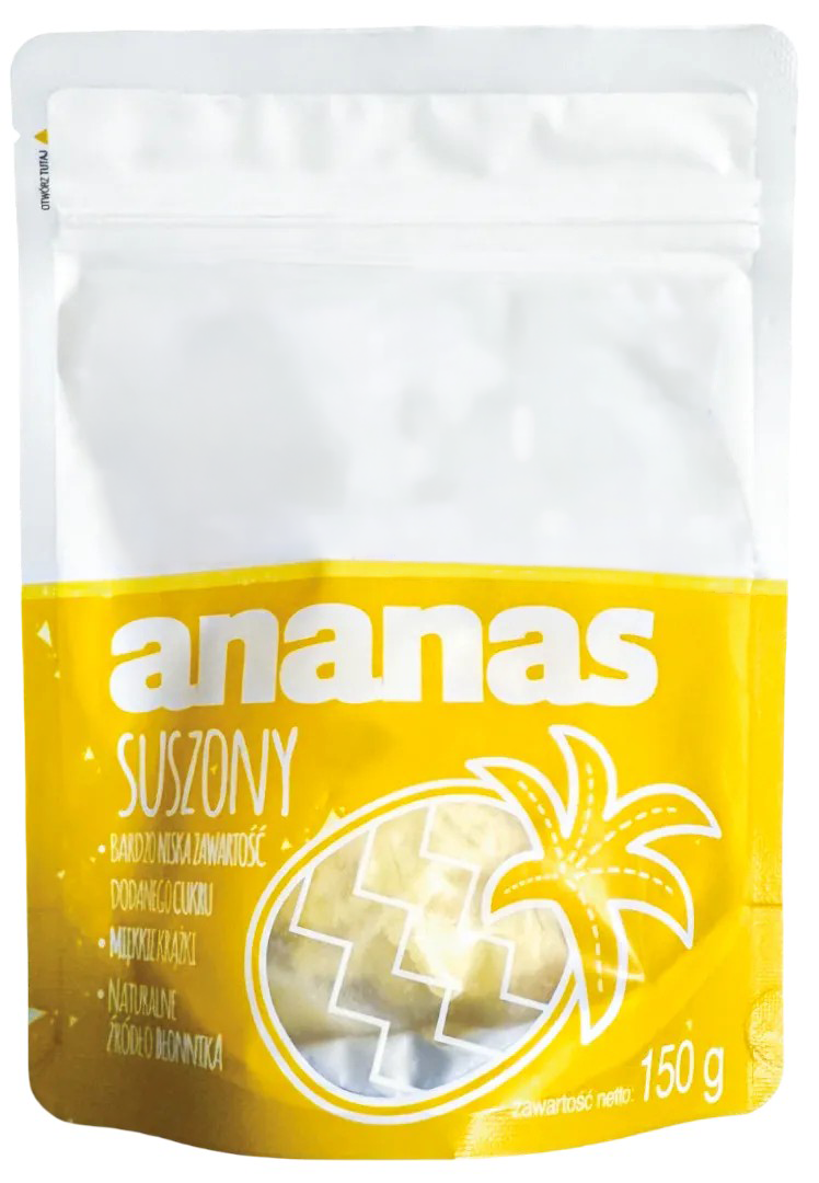 Ananas suszony widok główny 