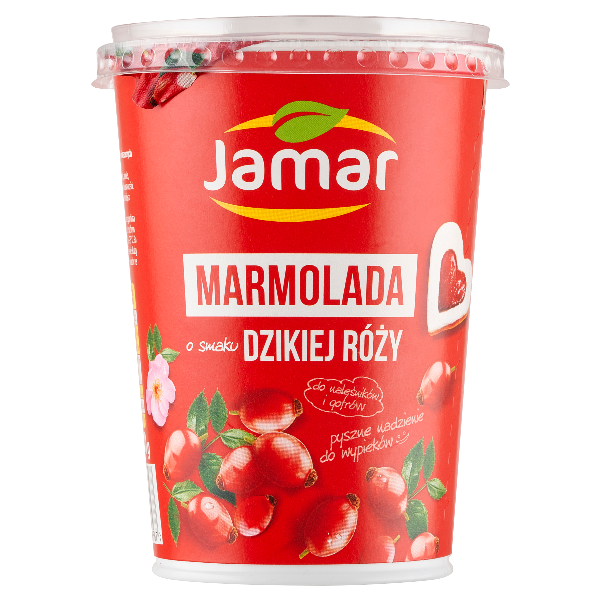 Marmolada o smaku dzikiej róży Jamar 600g widok 1