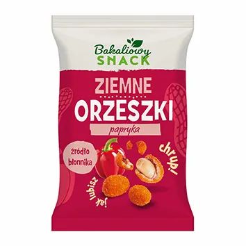 Orzeszki ziem skorup. papryka Bakaliowy Snack 200g widok 1