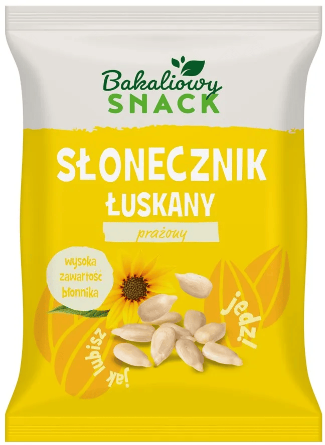 Słonecznik prażony łuskany Bakaliowy Snack 200g widok 1