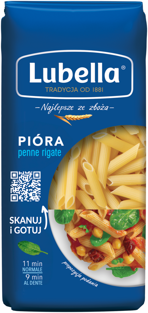 Makaron pióra Lubella 400g widok 1