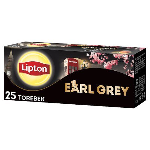 Herbata earl grey Lipton 25x1,5g widok 9