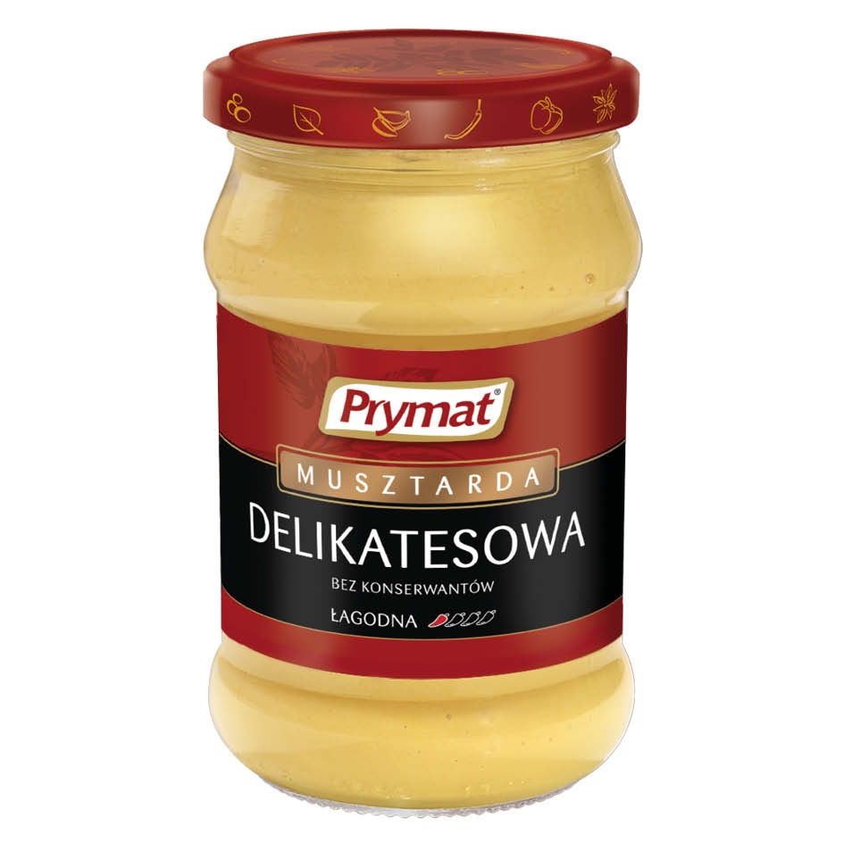 Musztarda delikatesowa Prymat 296g widok 1
