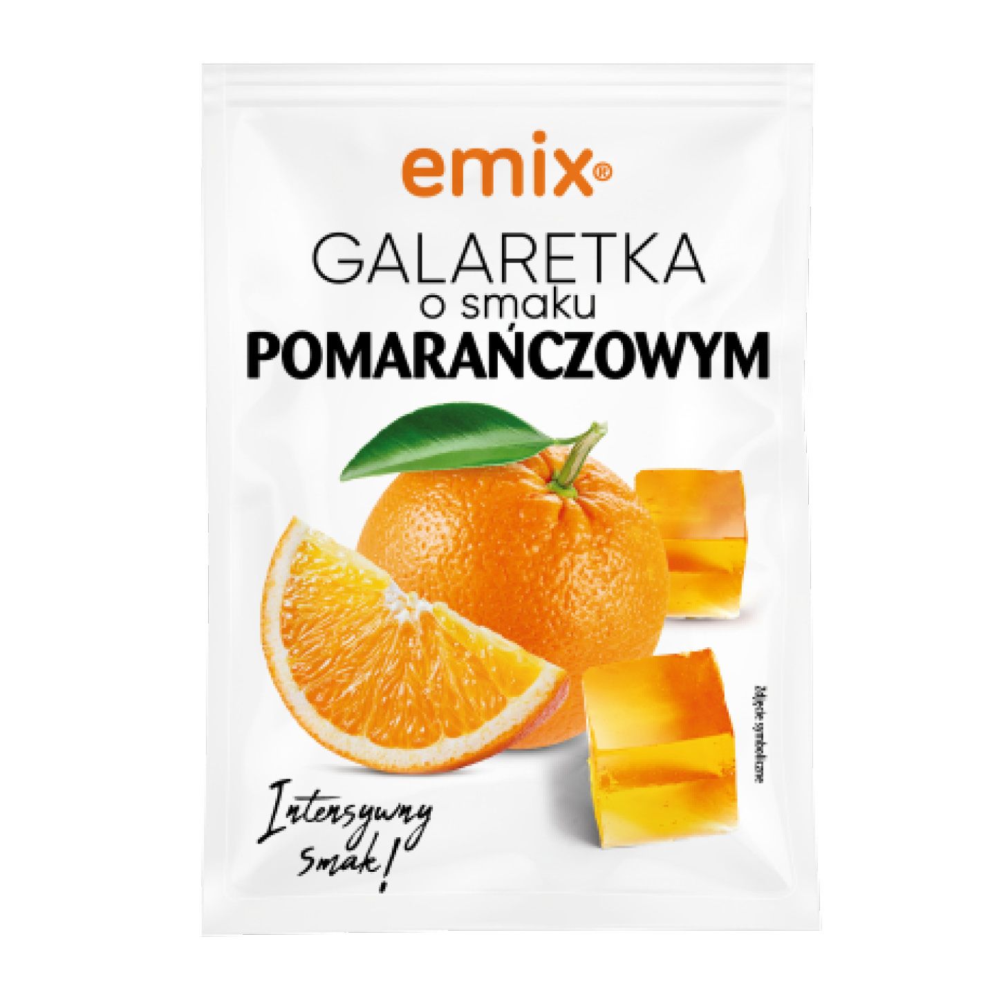 Galaretka pomarańczowa Emix 75g widok 1