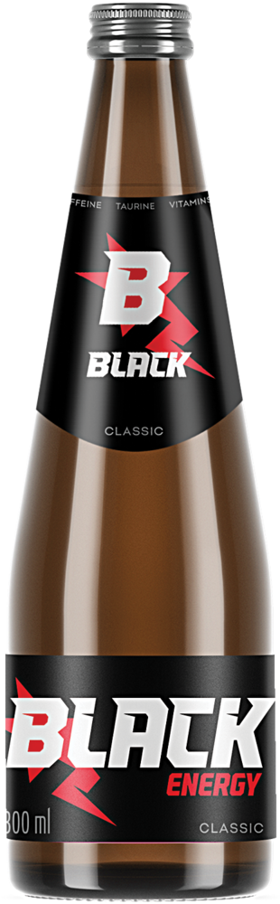 Napój energet. Black 300ml szkło widok 1