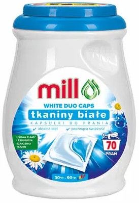 Kapsułki do prania białych tkanin Mill 70szt widok 1