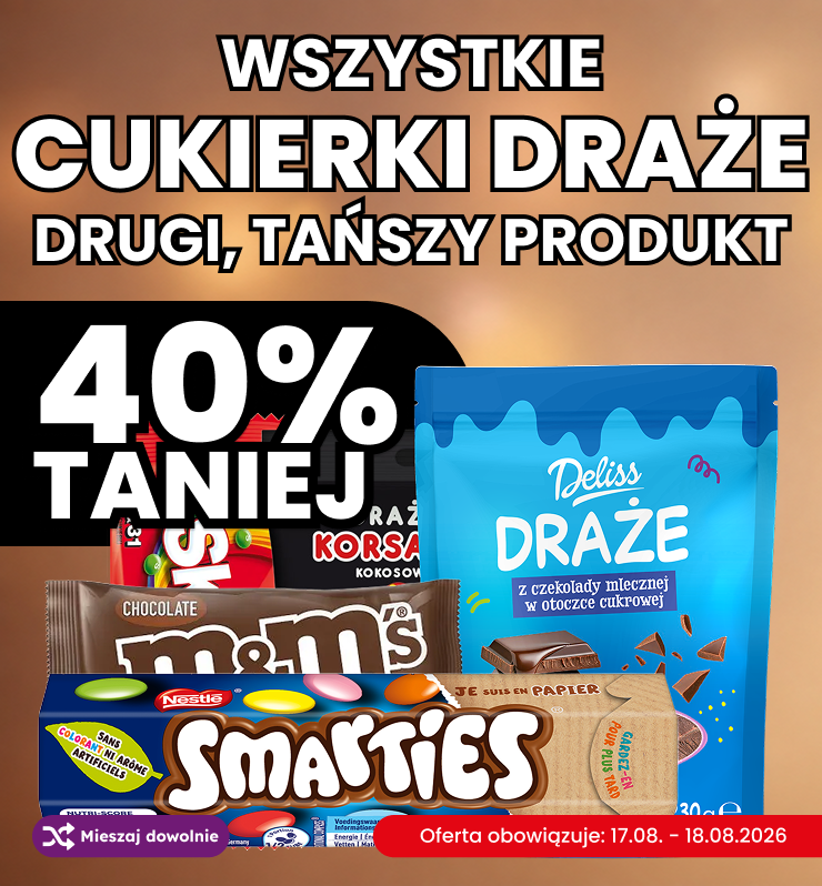 WSZYSTKIE_CUKIERKI_DRAŻE_DRUGI_TANSZY_PRODUKT_40_PROCENT_TANIEJ