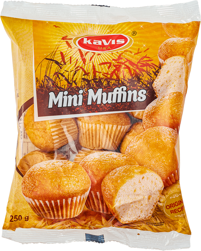 Mini muffins naturalna Kovis 250g widok 1