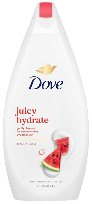Żel pod prysznic D juicy hydrate Dove 450ml widok 1