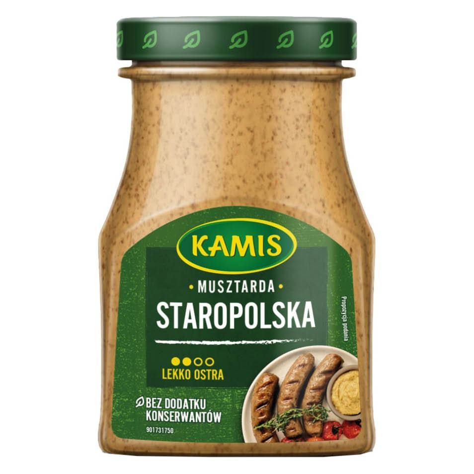 Musztarda staropolska Kamis 185g widok 1