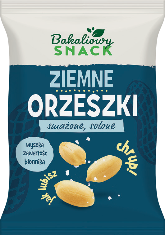 Orzeszki ziemne smażone solone Bakaliowy Snack 1kg widok 1