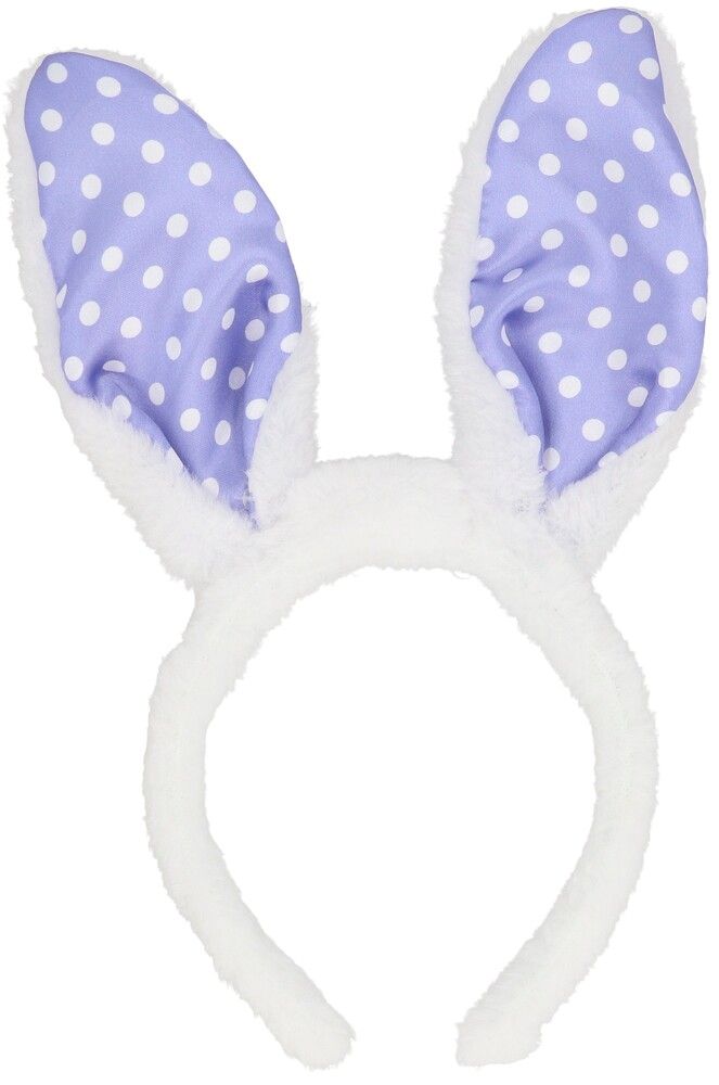 Opaska pluszowa uszy królika LED mix WN26 widok 2