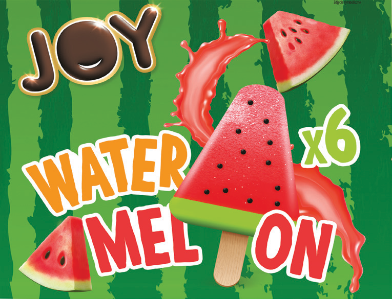 Lody multipack Watermelon arbuz jabł. Joy 6x73ml widok główny