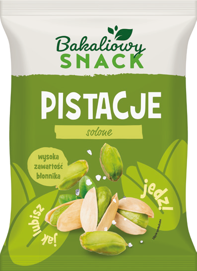 Pistacje prażone solone Bakaliowy Snack 200g widok główny