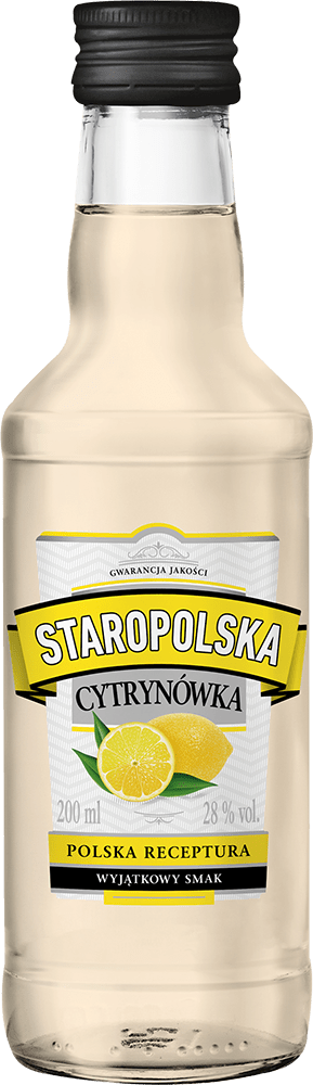 Likier Staropolska cytrynówka 200ml 28% widok 1
