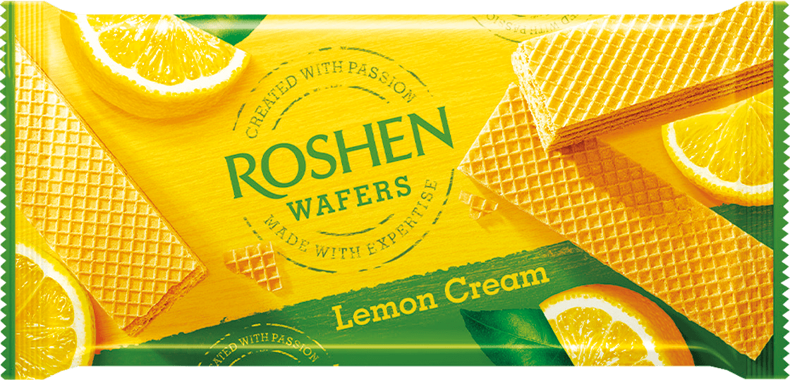 Wafle kokos/cytryna Roshen 216g mix widok 1