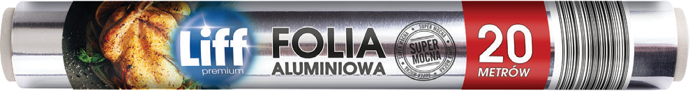 Folia aluminiowa Liff 20m widok główny