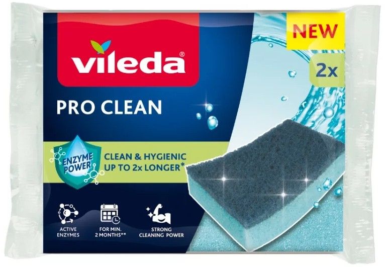 Zmywak pro clean Vileda 2szt widok 1