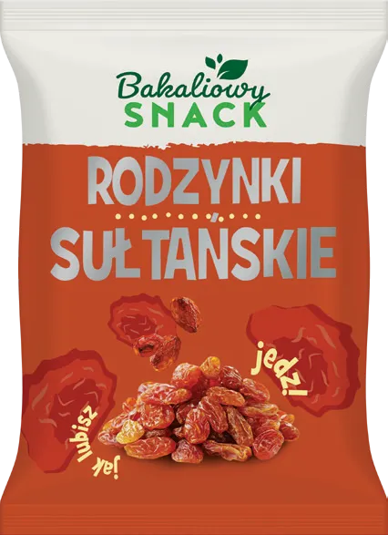 Rodzynki sułtańskie Bakaliowy Snack 200g widok 1