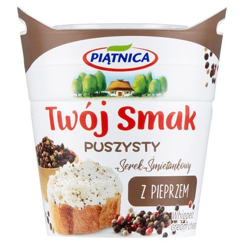 Serek puszysty z pieprzem Twój Smak Piątnica 150g widok 1