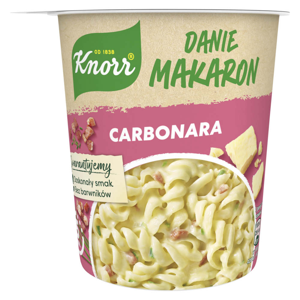 Danie makaron carbonara Knorr 55g widok 1