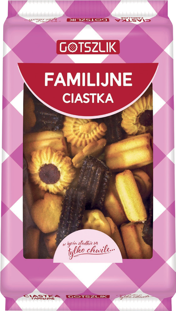 Ciastka kruche familijne Gotszlik 700g widok 1