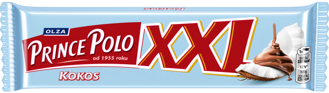 Wafelek Prince Polo XXL kokos 45g widok 1