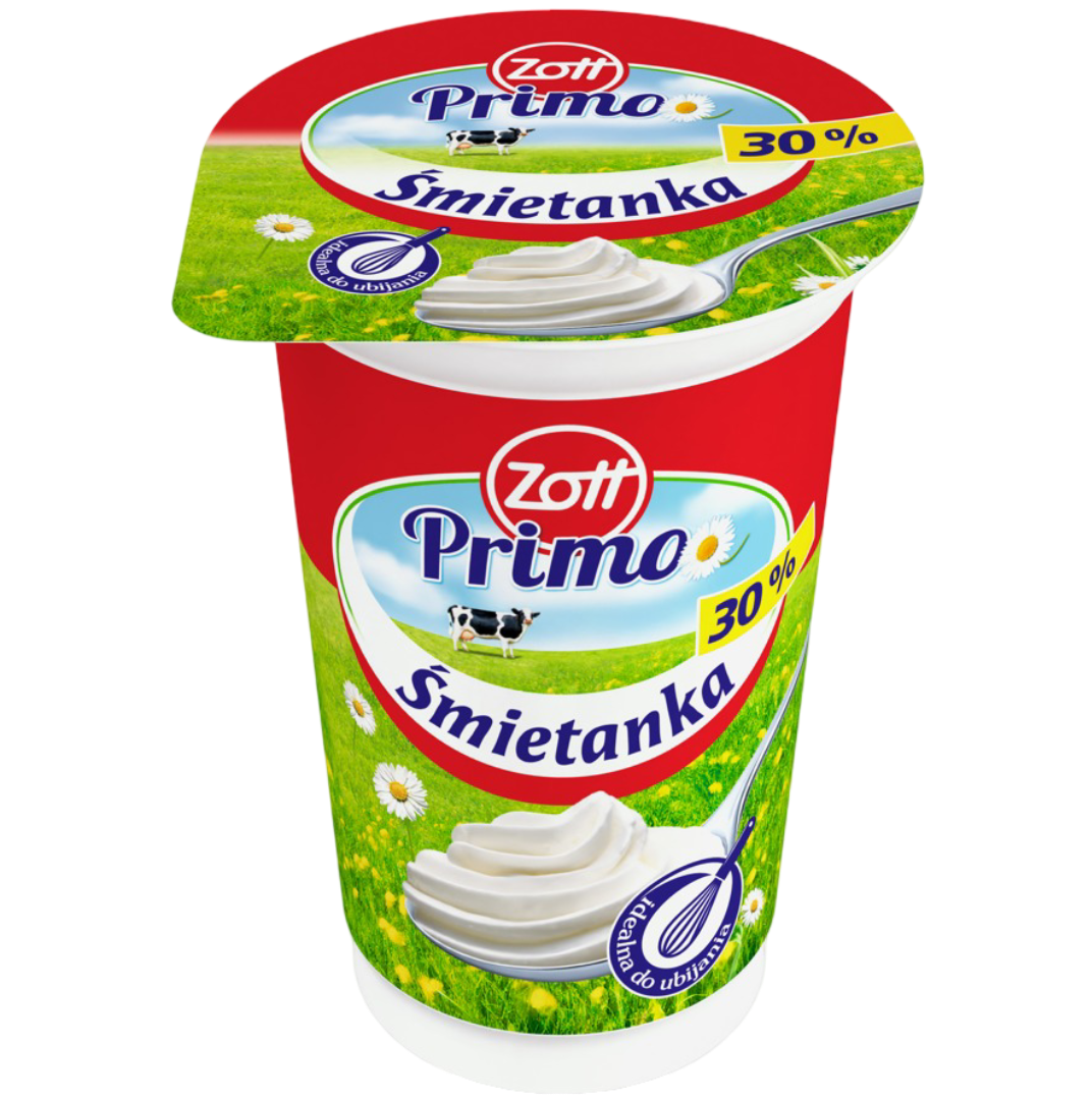 Śmietanka 30% Primo Zott 200g widok 1