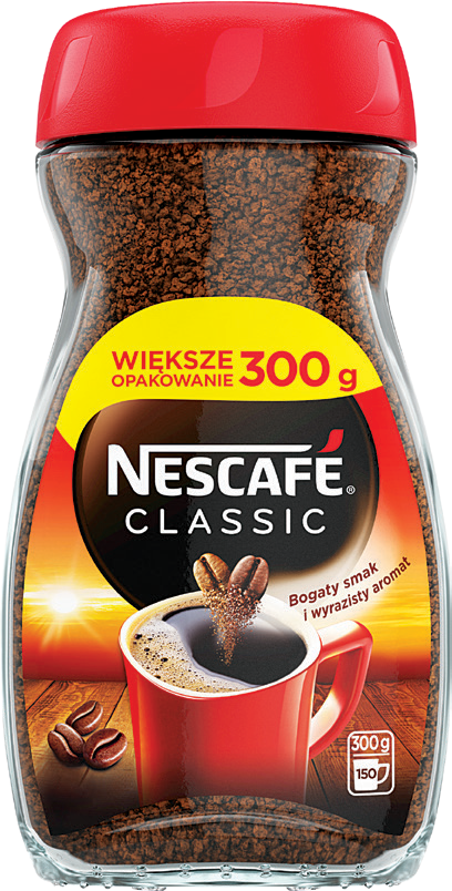 Kawa rozpuszczalna Classic Nescafe 300g widok główny 