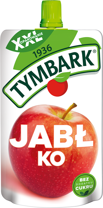 Mus jabłko Tymbark 200g widok 1