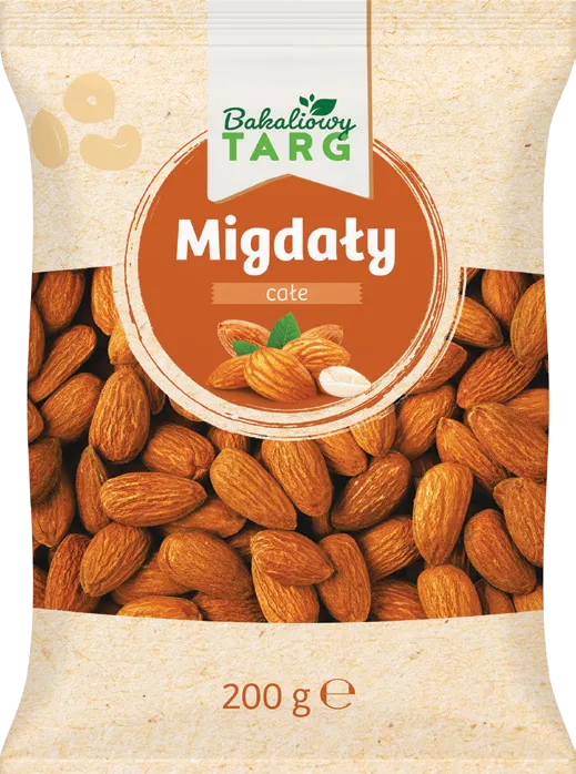 Migdały całe Bakaliowy Targ 200g widok 1