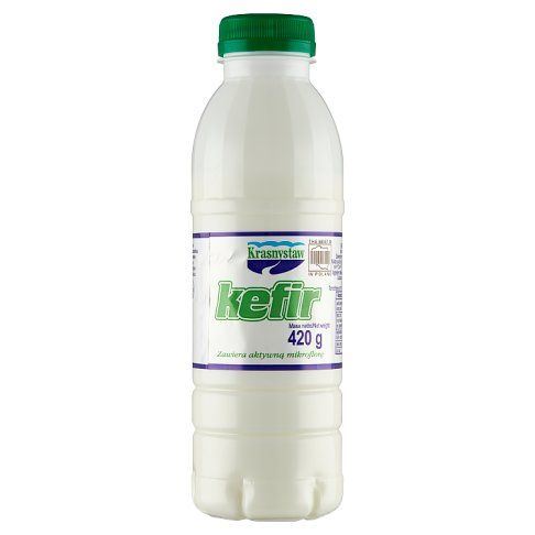 Kefir naturalny Krasnystaw 420g widok 1