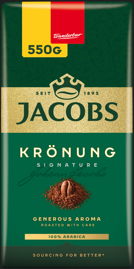 Kawa mielona Jacobs Kronung 550g widok główny 