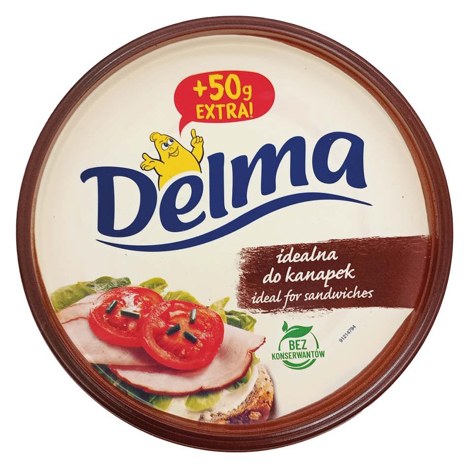 Margaryna Delma Extra 500g widok 1