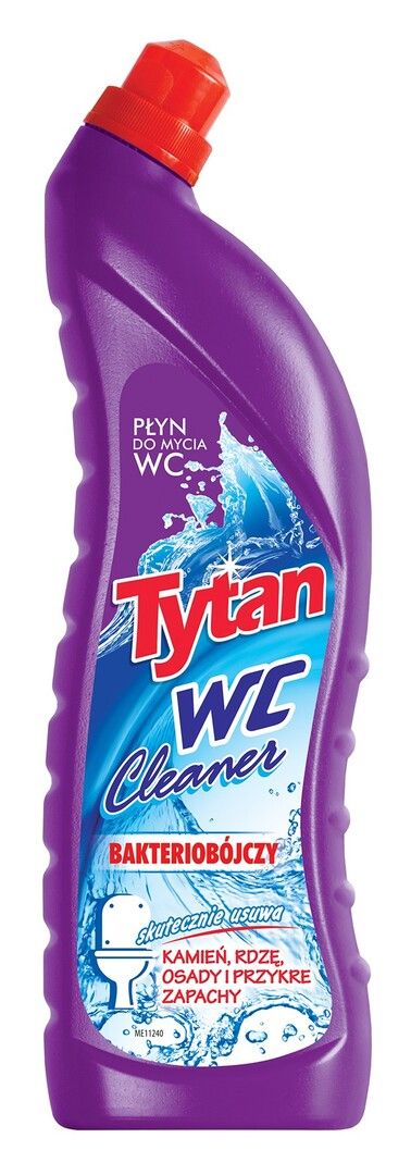 Płyn do mycia wc zielony/fioletowy Tytan 1,2kg mix widok 1