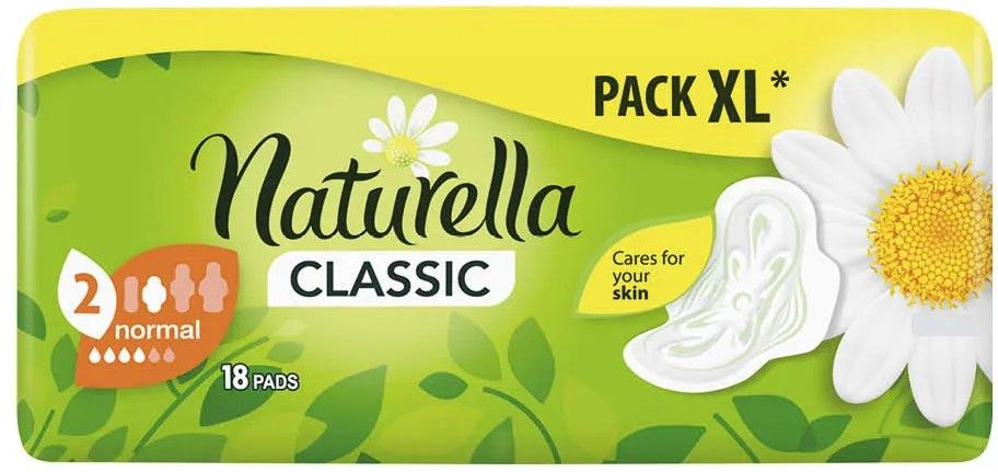 Podpaski Naturella classic normal 18szt widok 1