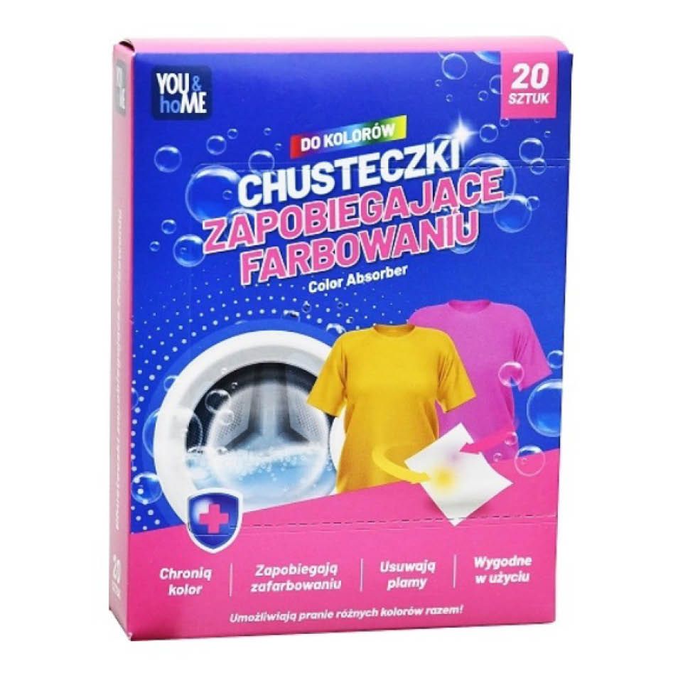 Chusteczki zapob. farb tkanin Tg Trust 20szt widok 1