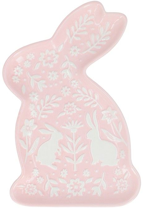 Talerz ceramiczny zając WN26 widok 1