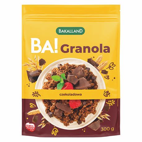 Granola czekoladowa Ba! Bakalland 300g widok 1
