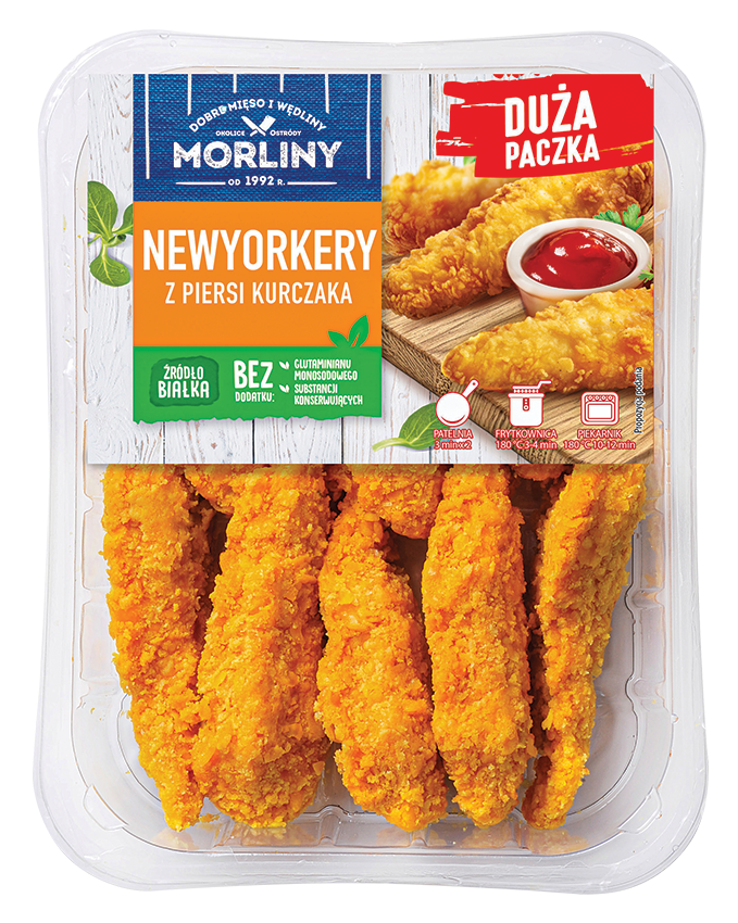 Newyorkery z piersi kurczaka Morliny 540g widok 1
