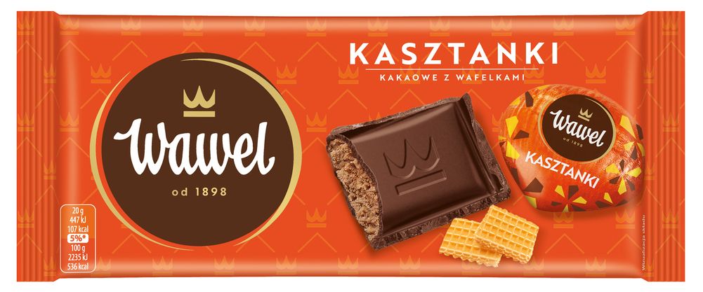 Czekolada Kasztanki Wawel 90g widok 1