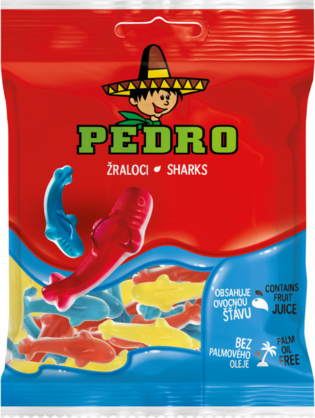 Żelki sharks Pedro 80g widok 1