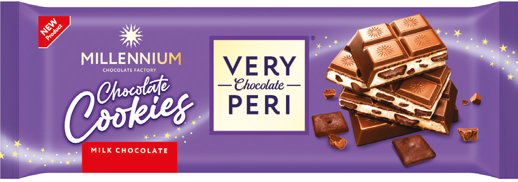 Czekolada mleczna chocola. cookies Millennium 270g widok główny 