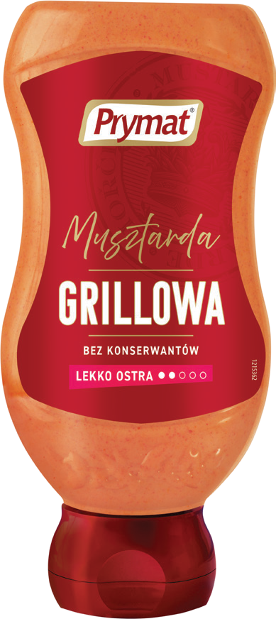 Musztarda grillowa Prymat 300g widok główny